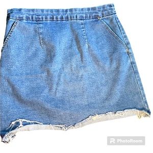 Denim Jean Skirt Forever 21